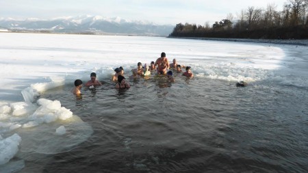 Krst nových Tučniakov ZA, január 2016